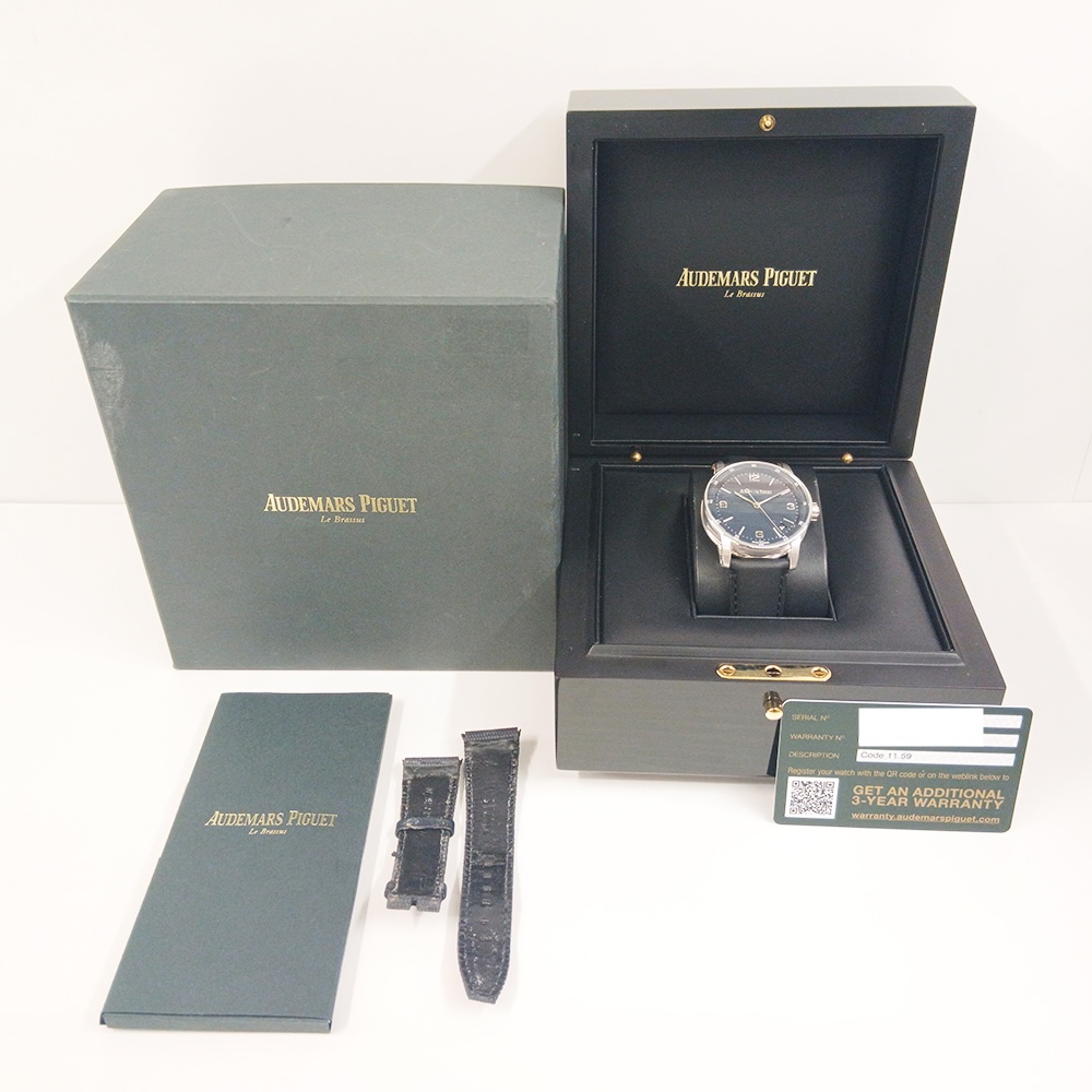 Audemars Piguet Code 11.59 White Gold Blue Arabic Dial 15210BC.OOA321CR.01