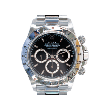 Rolex Daytona Stainless Steel "Zenith Movement" Black Dial 16520