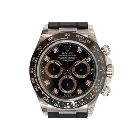 Rolex Daytona White Gold Black Diamond Dial 116519LN