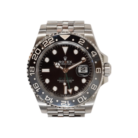 Rolex GMT-Master II "Bruce Wayne" Stainless Steel Black Dial 126710GRNR