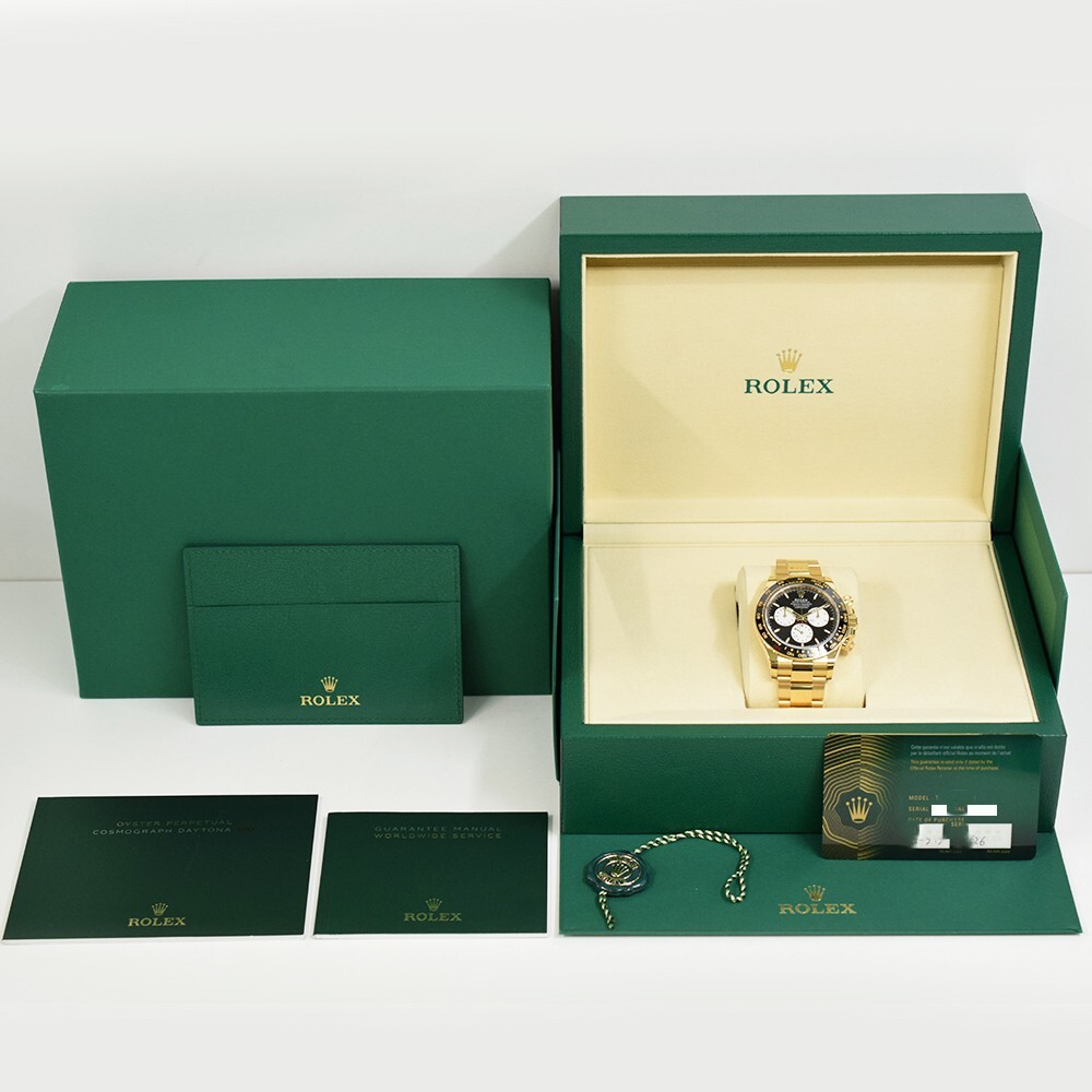 Rolex Daytona "Le Mans" Yellow Gold Black Dial 126528LN