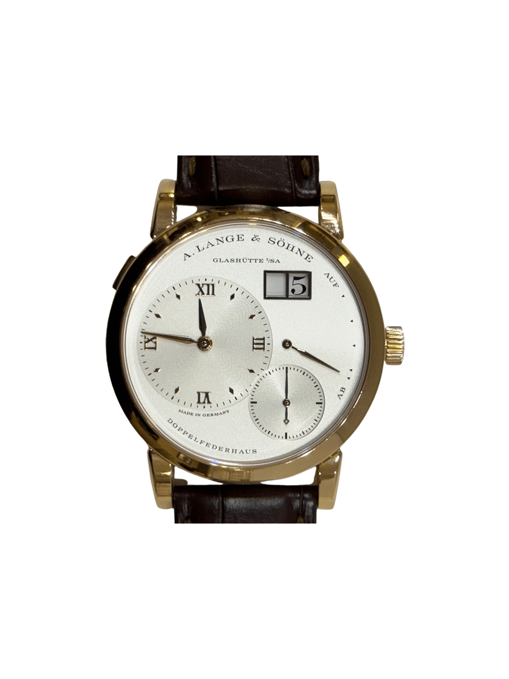 A. Lange & Söhne Lange 1 Rose Gold Silver Dial 191.032