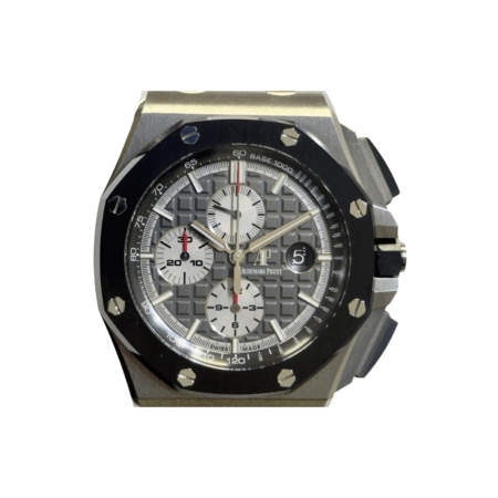 Audemars Piguet Royal Oak Offshore Chronograph Titanium Ceramic Bezel Grey Dial 26400IO.OO.A004CA.01.A