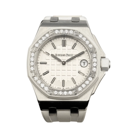 Audemars Piguet Royal Oak Offshore Stainless Steel Diamond-Set White Dial 67540SK.ZZ.A010CA.01