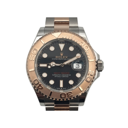 Rolex Yacht-Master 40 Rose Gold and Steel Black Dial 126621