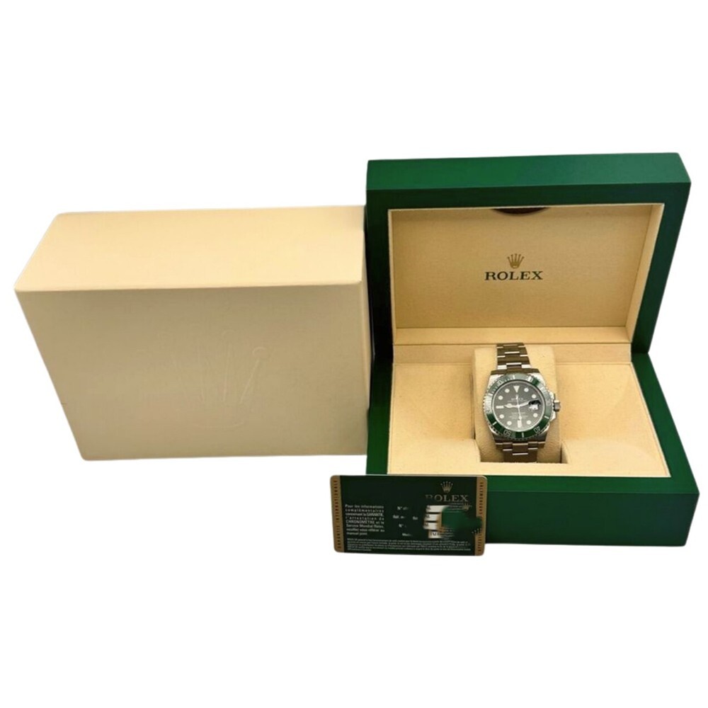 Rolex Submariner Date "Hulk" Stainless Steel Green Dial 116610LV