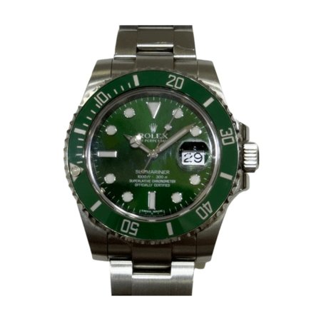 Rolex Submariner Date "Hulk" Stainless Steel Green Dial 116610LV