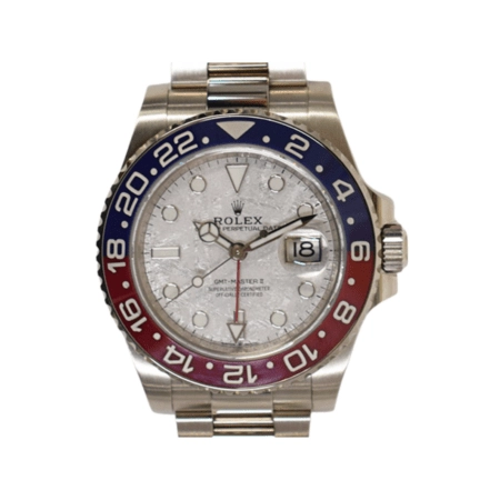 Rolex GMT-Master II White Gold "Pepsi" Meteorite Dial 126719BLRO