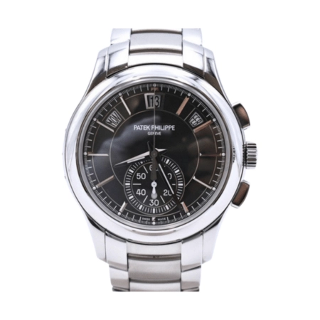 Patek Philippe Annual Calendar Complications Stainless Steel Olive Green Dial 5905/1A-001
