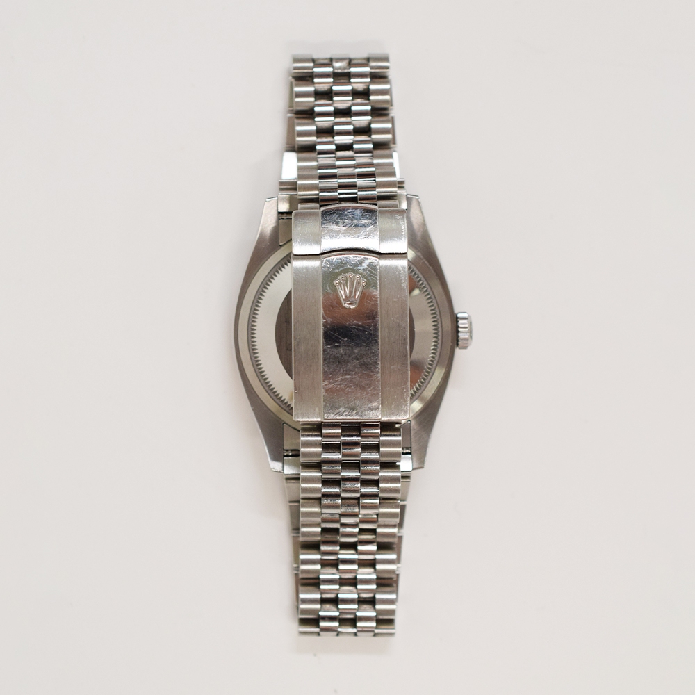 Rolex Datejust 36 Stainless Steel and White Gold Silver Dial 126234