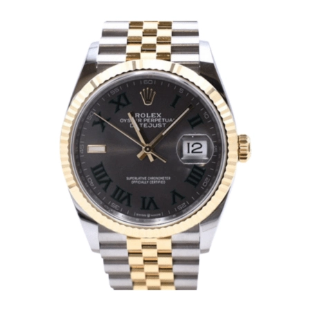 Rolex Datejust 36 Stainless Steel/ Yellow Gold with Wimbledon Dial 126233