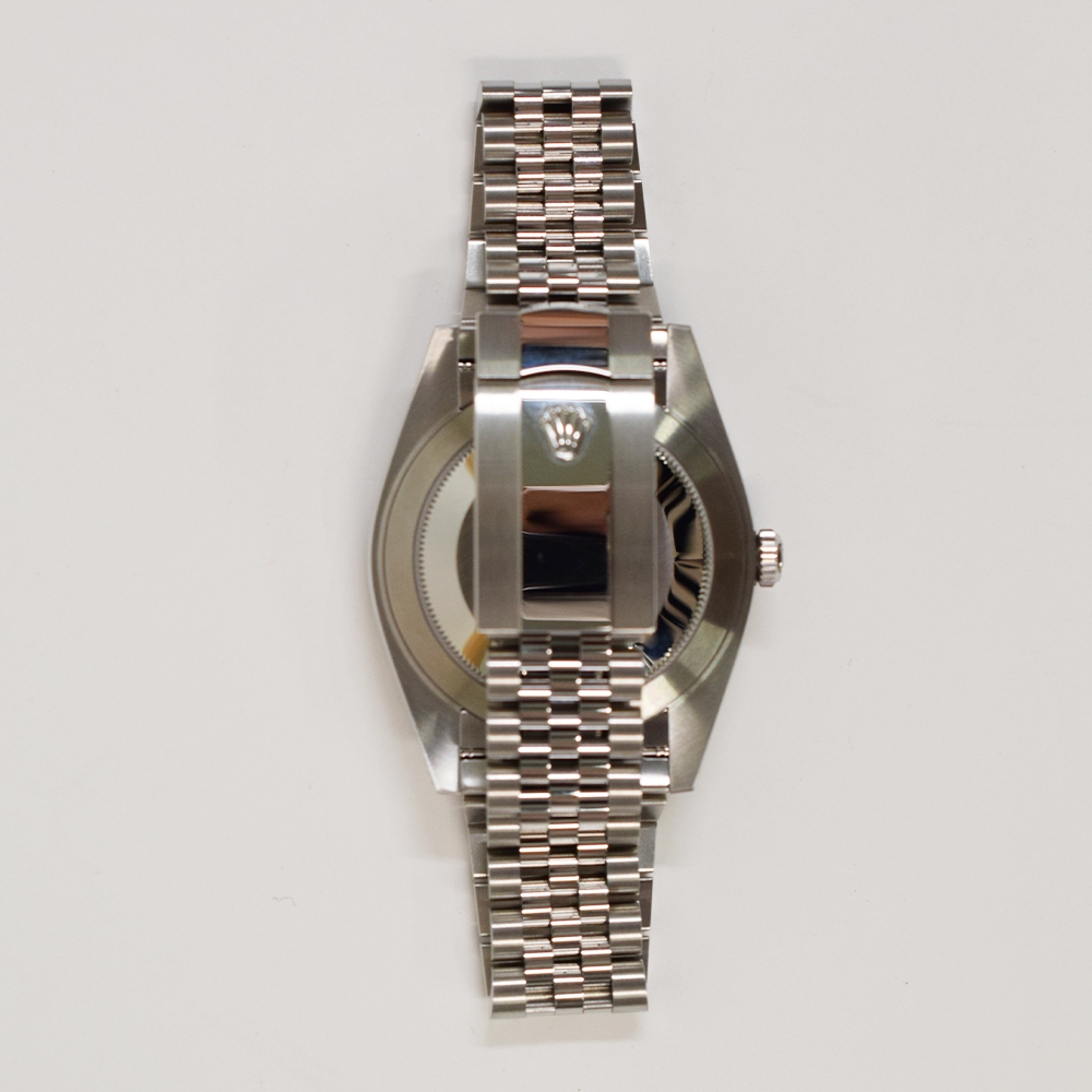 Rolex Datejust 41 Stainless Steel Wimbledon Roman Dial 126300