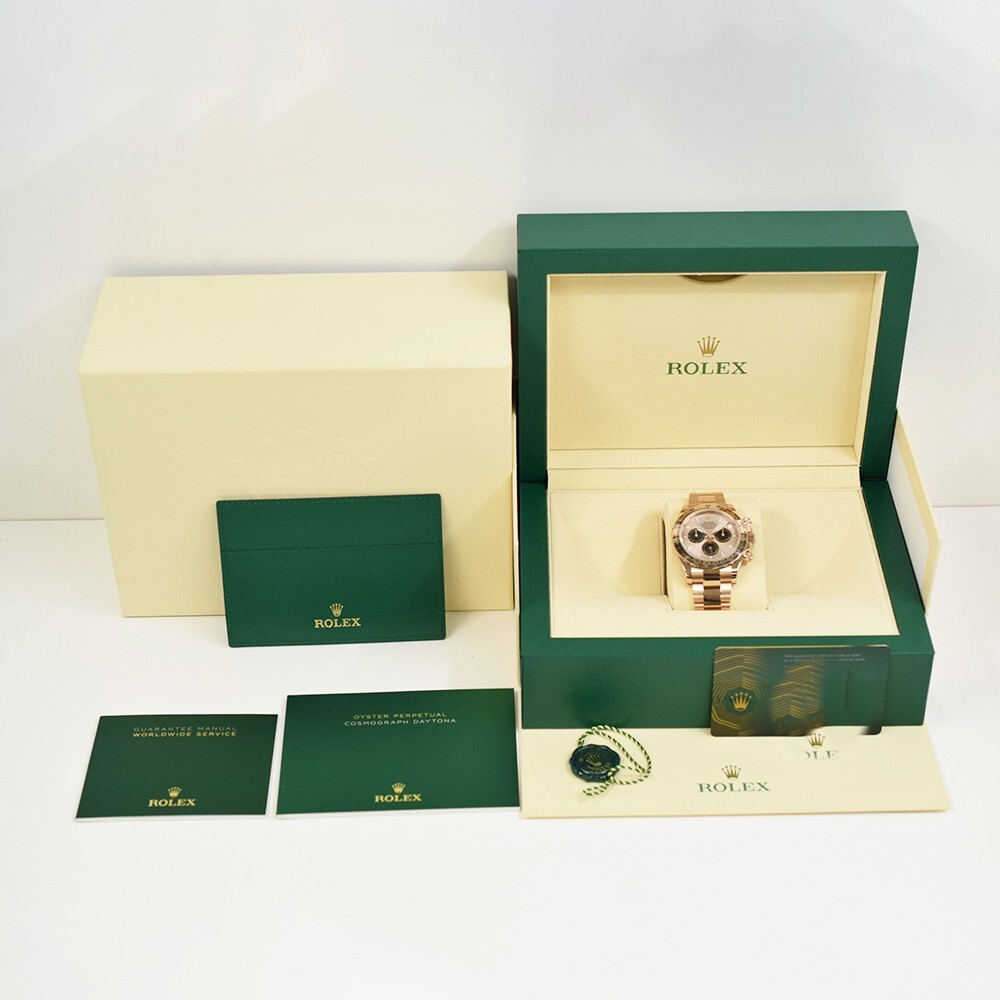 Rolex Daytona Rose Gold and Sundust Dial 126505