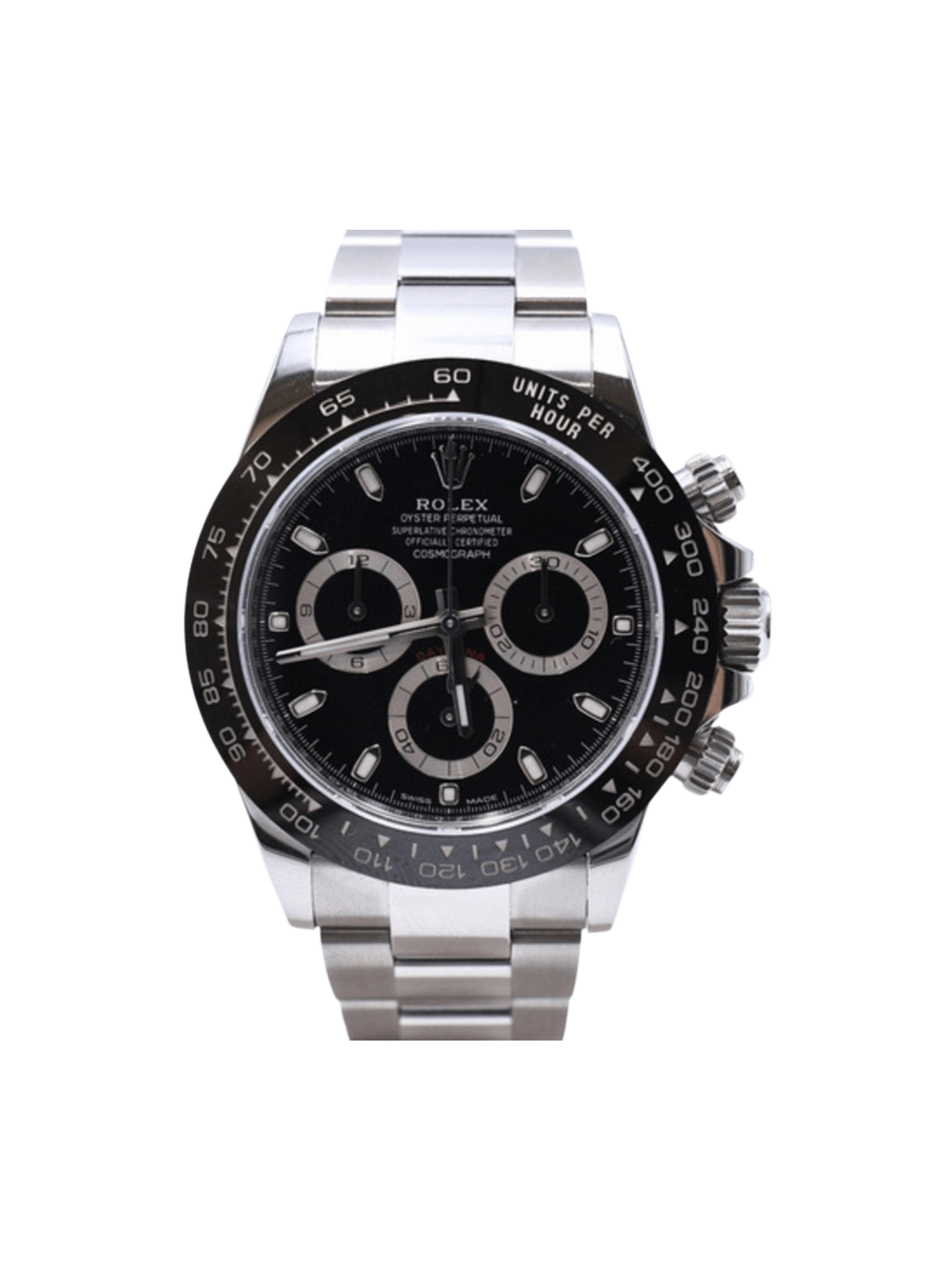 Rolex Daytona Stainless Steel Black Dial 116500LN