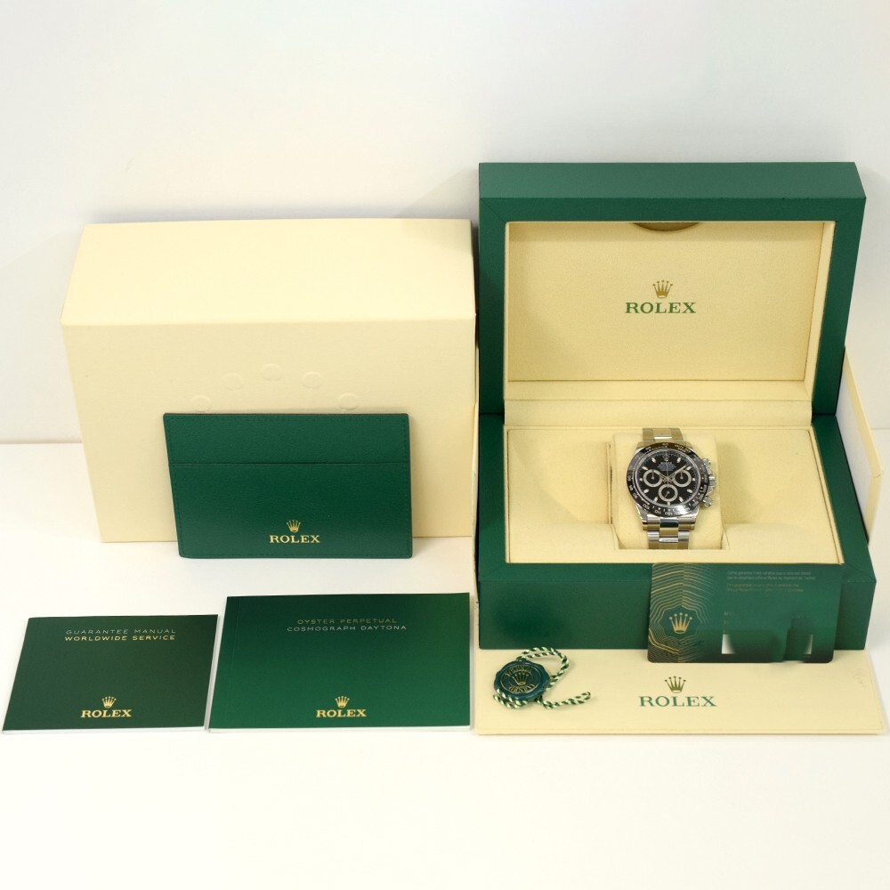 Rolex Daytona Stainless Steel Black Dial 116500LN