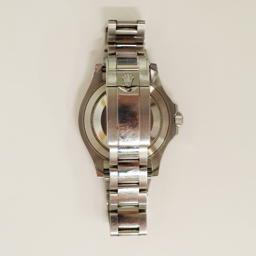 Rolex Yacht-Master 40 Stainless Steel and Platinum with Blue Dial 116622