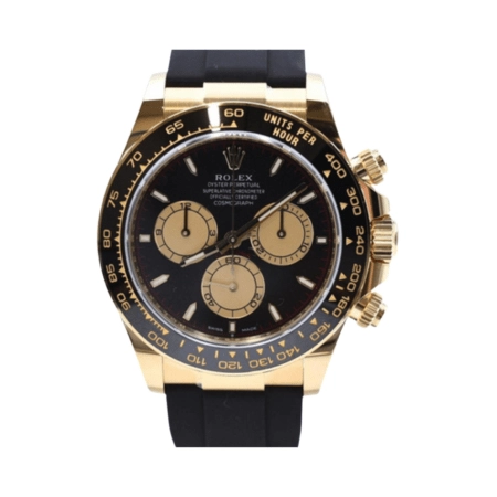 Rolex Daytona Yellow Gold Black Ceramic Bezel Black Dial 126518LN