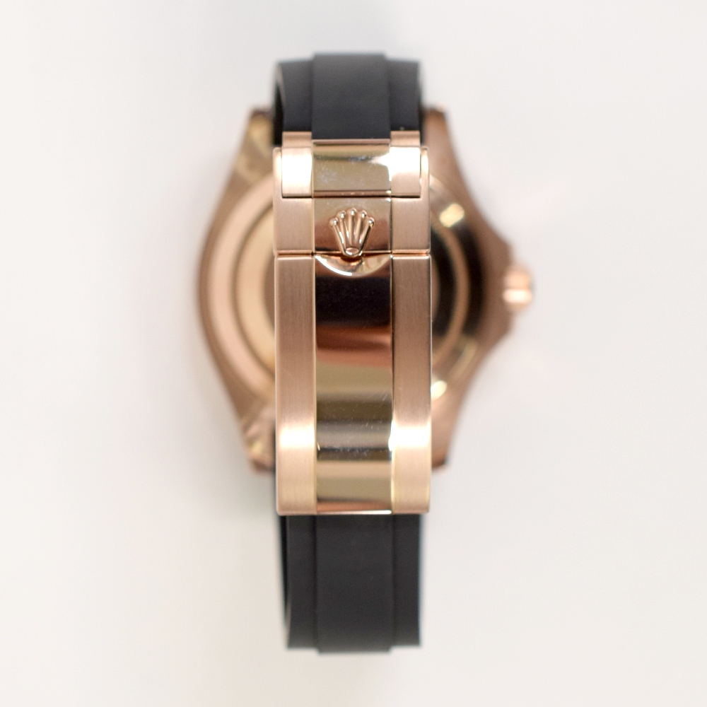 Rolex Yacht-Master 40mm Rose Gold Black Dial 126655