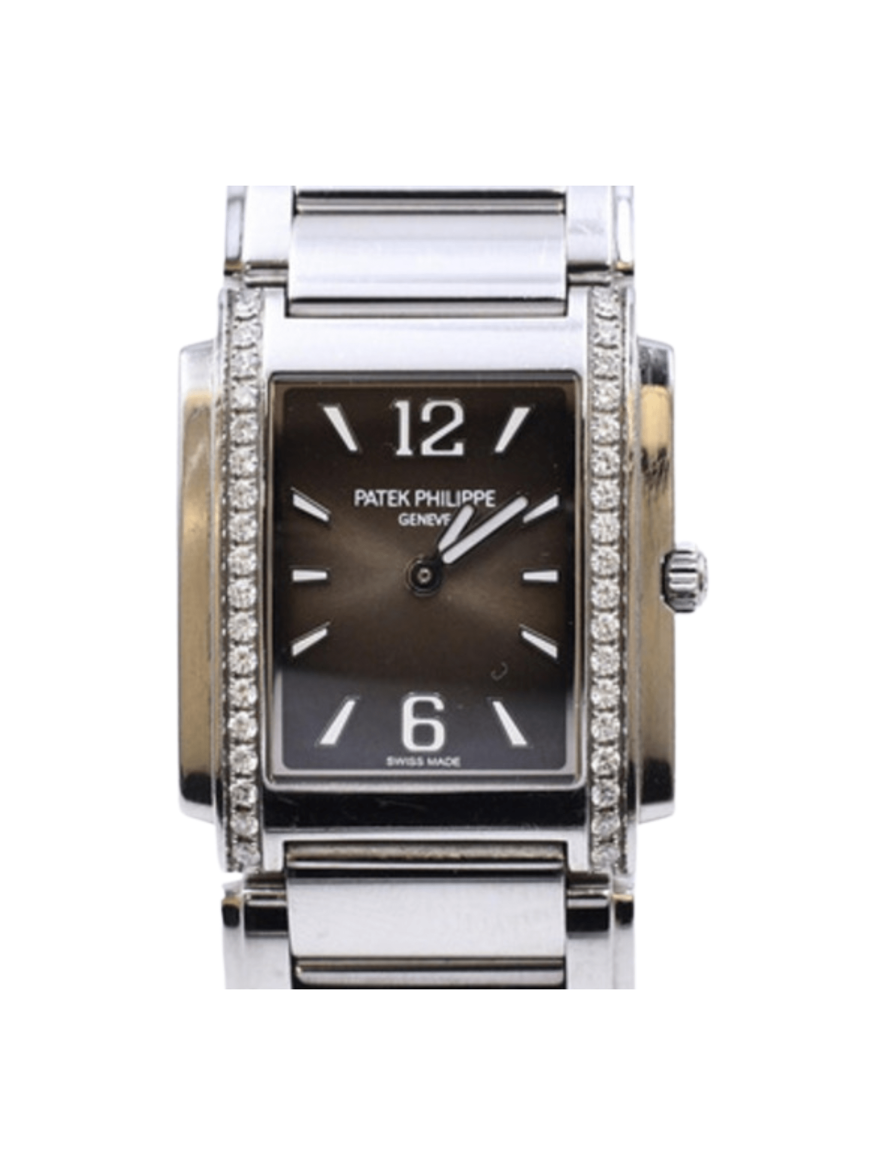 Patek Philippe Twenty~4 Stainless Steel Grey Sundust Dial 4910/1200A-010