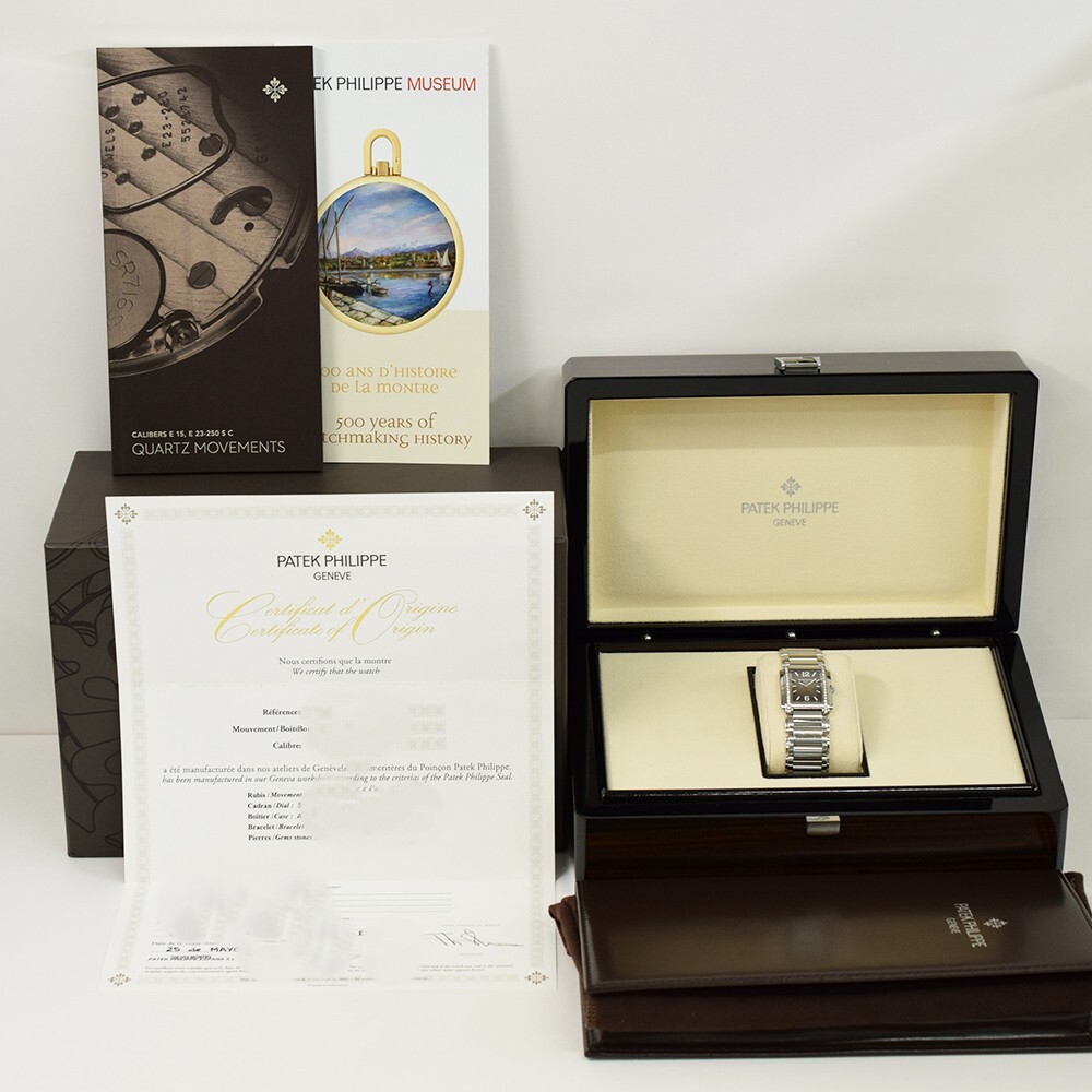 Patek Philippe Twenty~4 Stainless Steel Grey Sundust Dial 4910/1200A-010