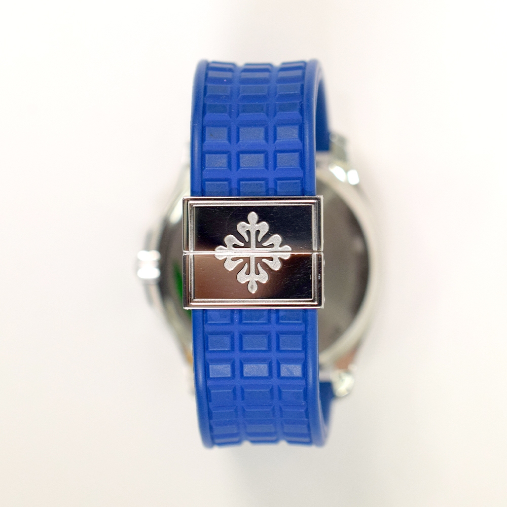 Patek Philippe Aquanaut Luce Stainless Steel Diamond-set Bezel Blue Dial 5067A-014 - Image 2