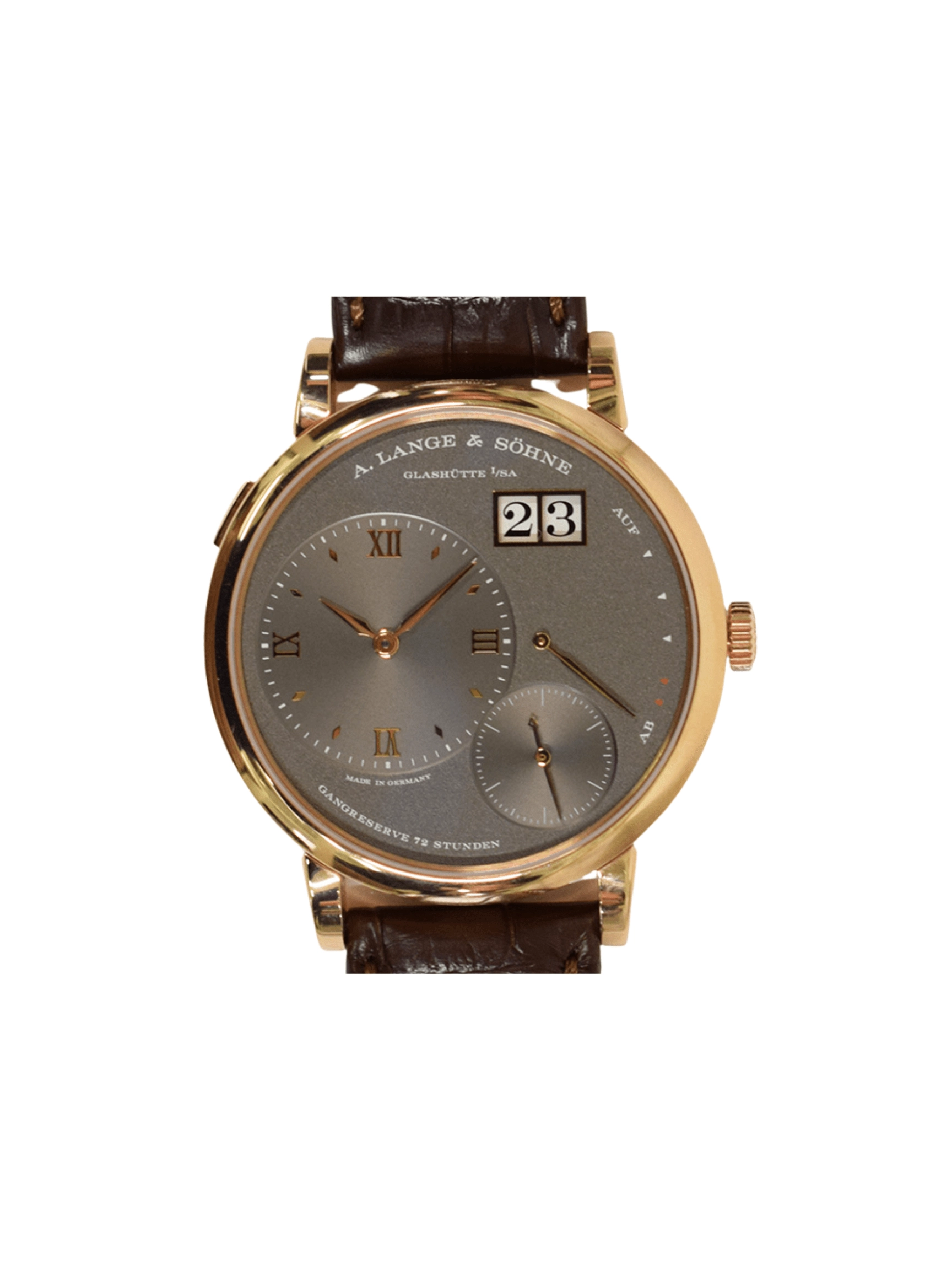 A. Lange & Söhne Grand Lange 1 Rose Gold Grey Dial 137.033