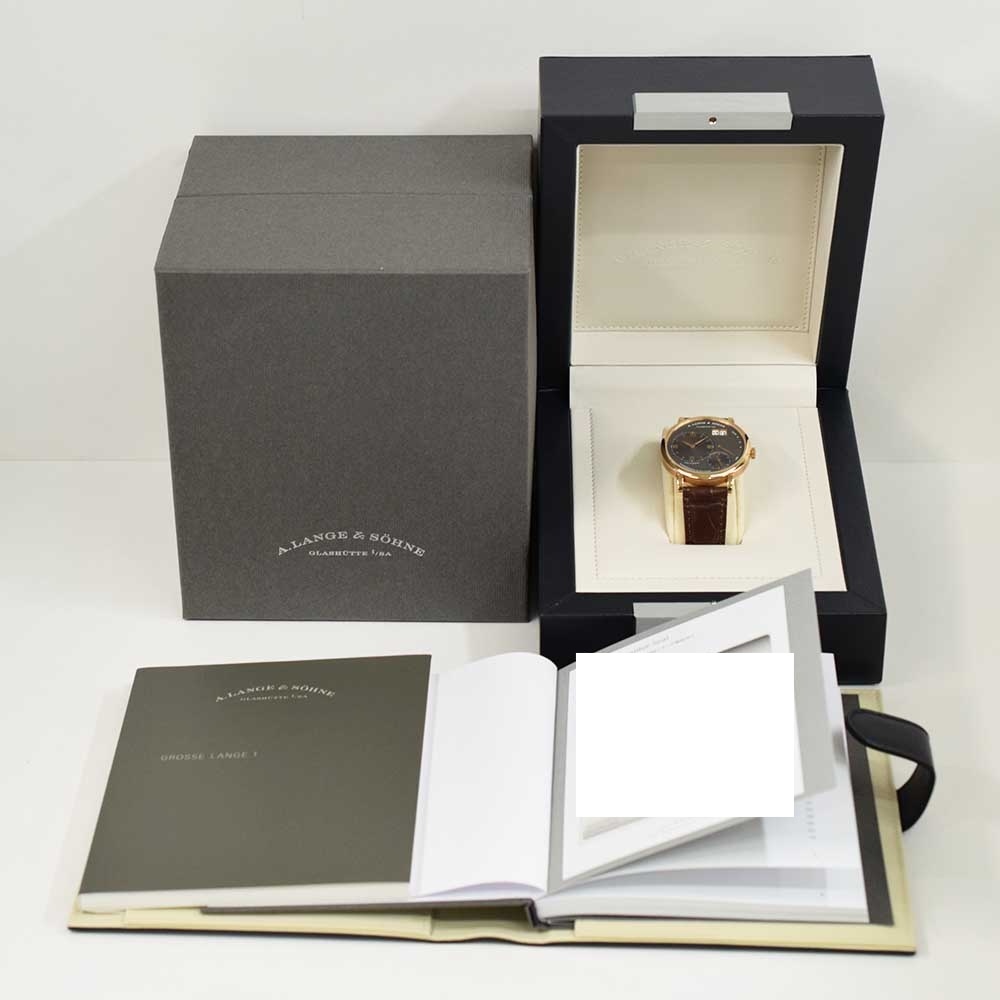 A. Lange & Söhne Grand Lange 1 Rose Gold Grey Dial 137.033