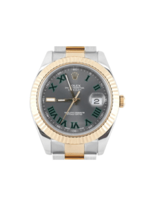 Rolex Datejust II Stainless Steel and Yellow Gold Wimbledon Roman Dial 116333