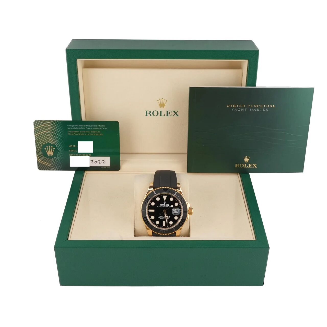 Rolex Yacht-Master 42 Yellow Gold Black Dial 226658