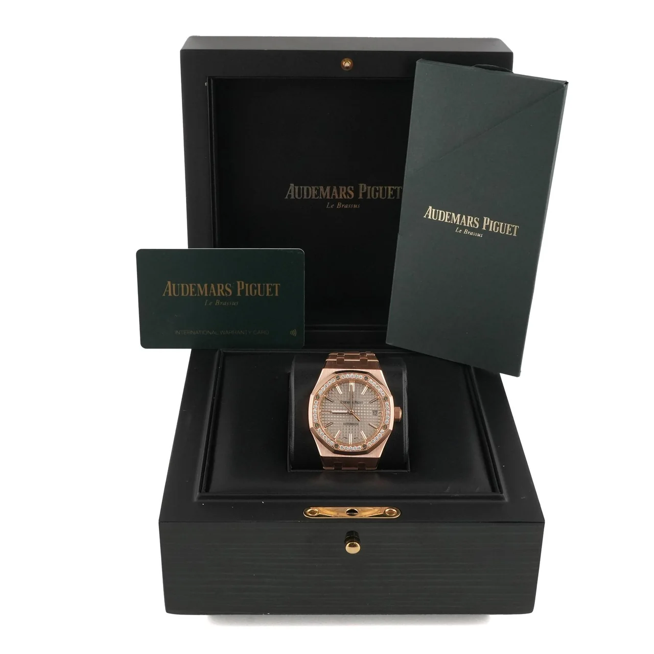 Audemars Piguet Royal Oak Rose Gold White Dial 15451OR.ZZ.1256OR.01