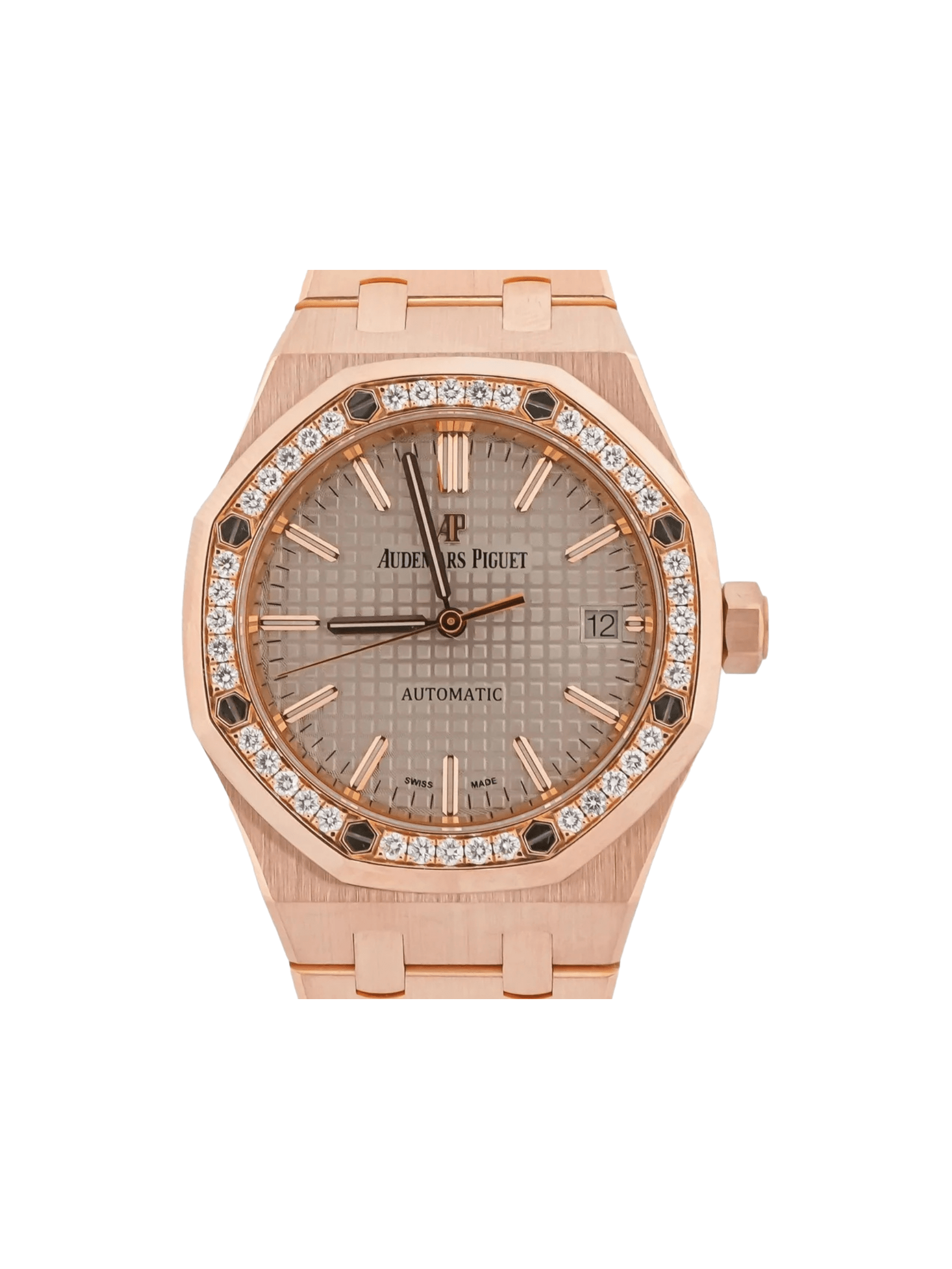 Audemars Piguet Royal Oak Rose Gold White Dial 15451OR.ZZ.1256OR.01