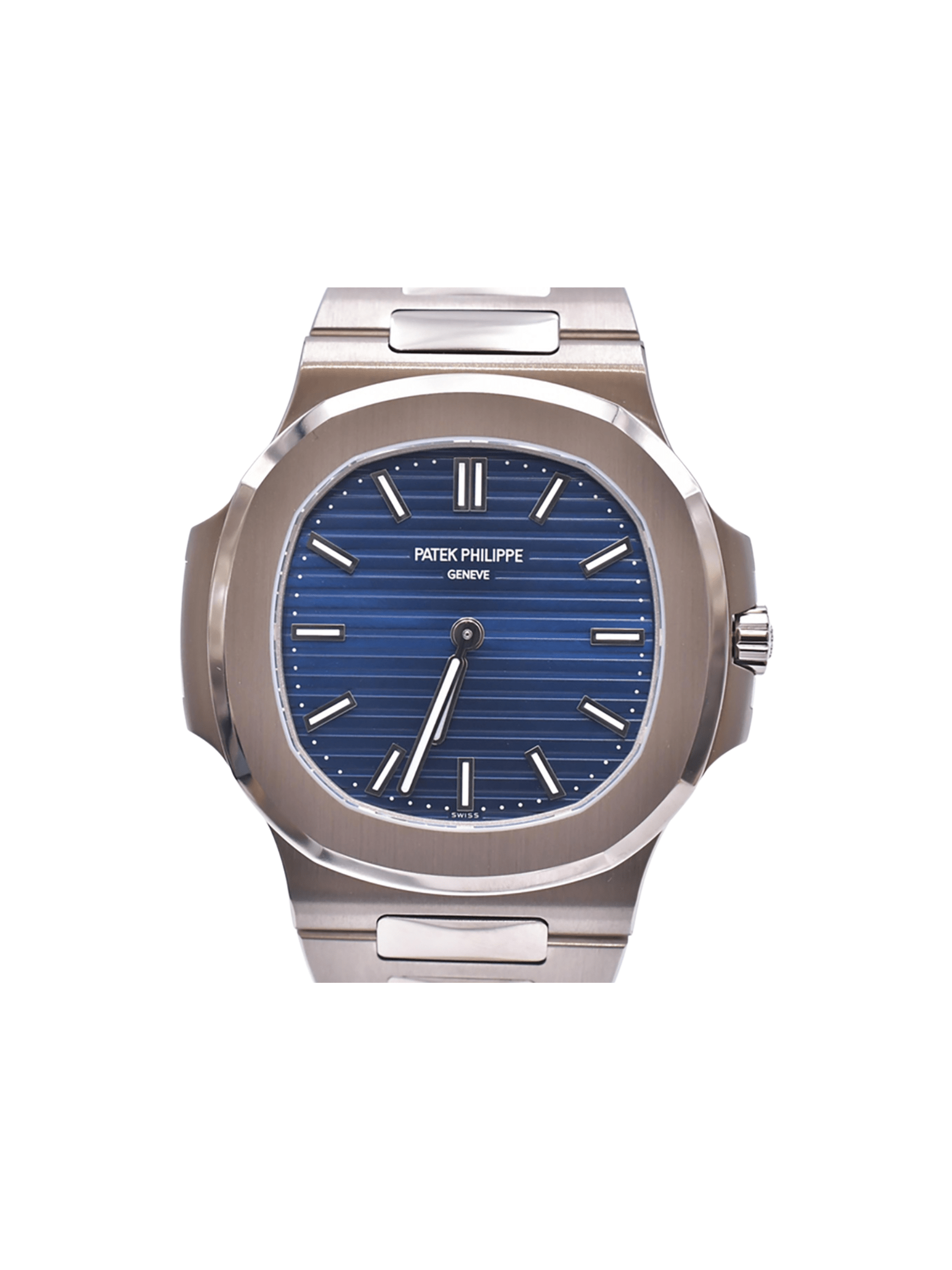 Patek Philippe Nautilus 50th Anniversary White Gold Blue Dial 5810/1G-001