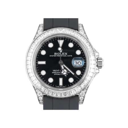 Rolex Yacht-Master White Gold Diamond Black Dial 226679TBR