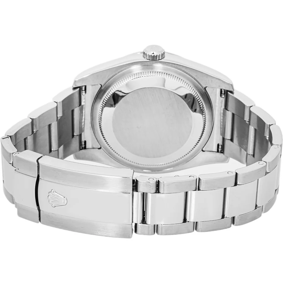 Rolex Datejust Turn-O-Graph Stainless Steel and White Gold Blue Dial 116264