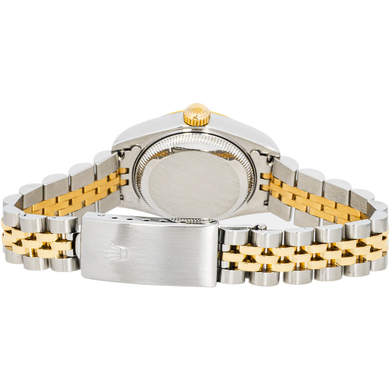 Rolex Lady-Datejust Stainless Steel and Yellow Gold Ivory Arabic Dial 79173