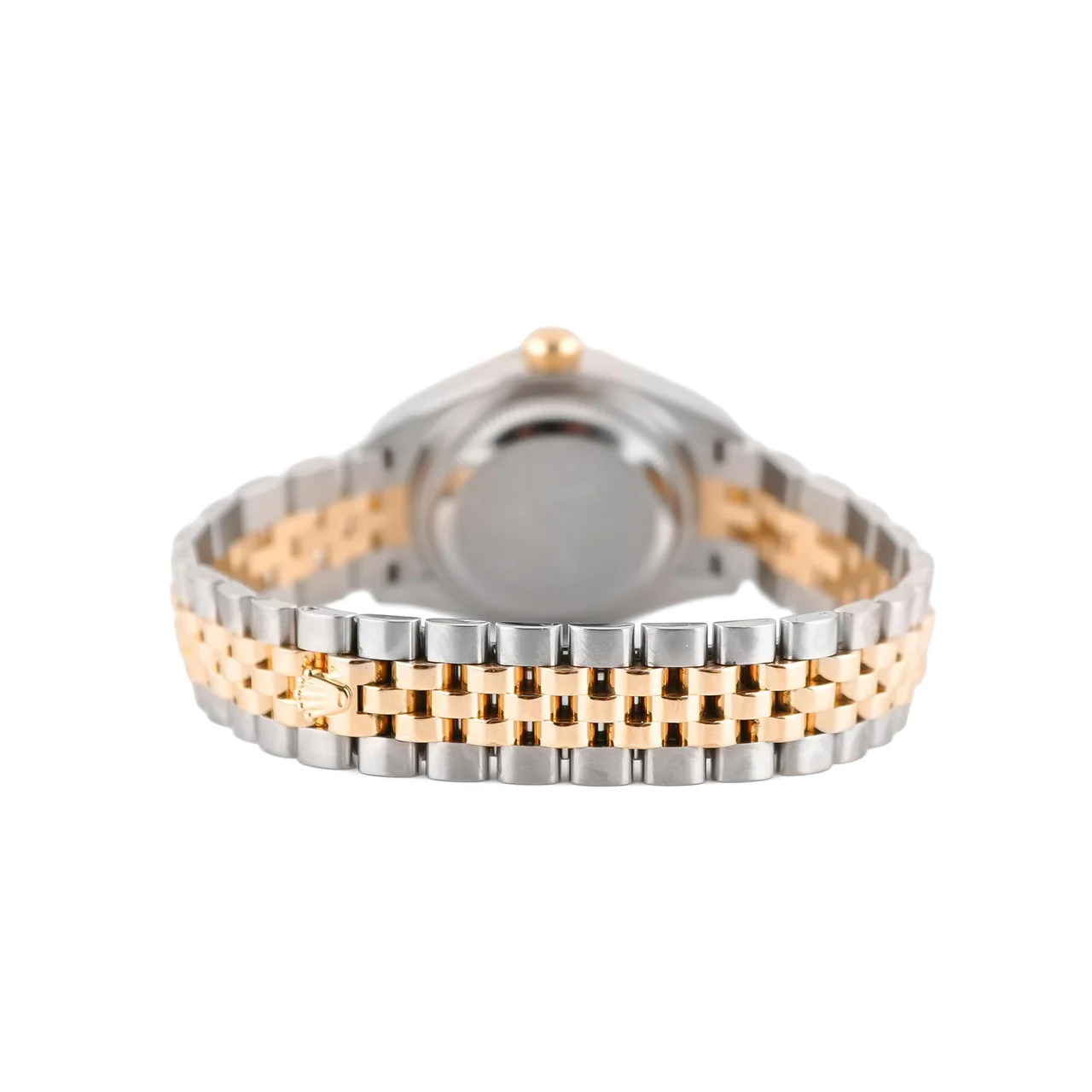 Rolex Lady-Datejust Stainless Steel and Yellow Gold Lavender Diamond Dial 279173