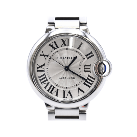 Cartier Ballon Bleu Stainless Steel Silver Roman Dial W6920046