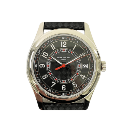 Patek Philippe Calatrava White Gold "Carbon" Motif Dial 6007G-010