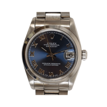 Rolex Datejust 31 Stainless Steel Blue Roman Dial 78240