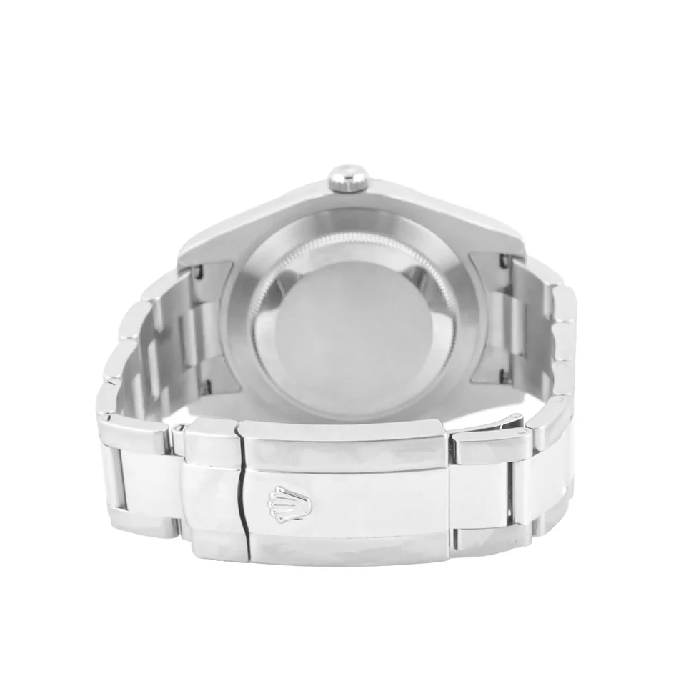 Rolex Datejust II Stainless Steel and White Gold Blue Roman Dial 116334