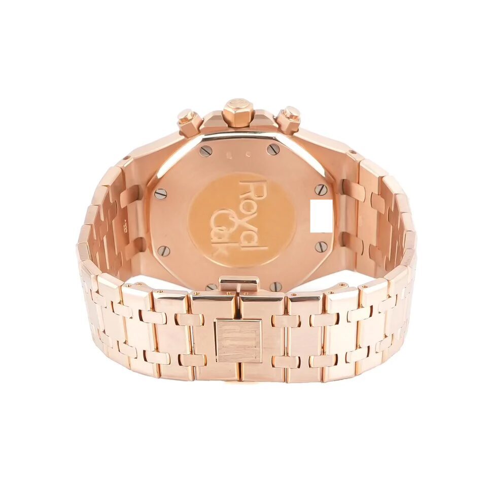 Audemars Piguet Royal Oak Chronograph Rose Gold Black Dial 26320OR.OO.1220OR.01