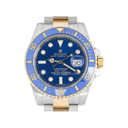 Rolex Submariner Date Stainless Steel and Yellow Gold Blue Dial 116613LB