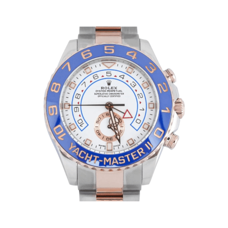 Rolex Yacht-Master II Stainless Steel and Rose Gold White Dial 116681