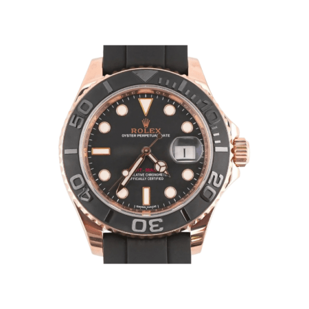Rolex Yacht-Master 40 Rose Gold Black Dial 116655