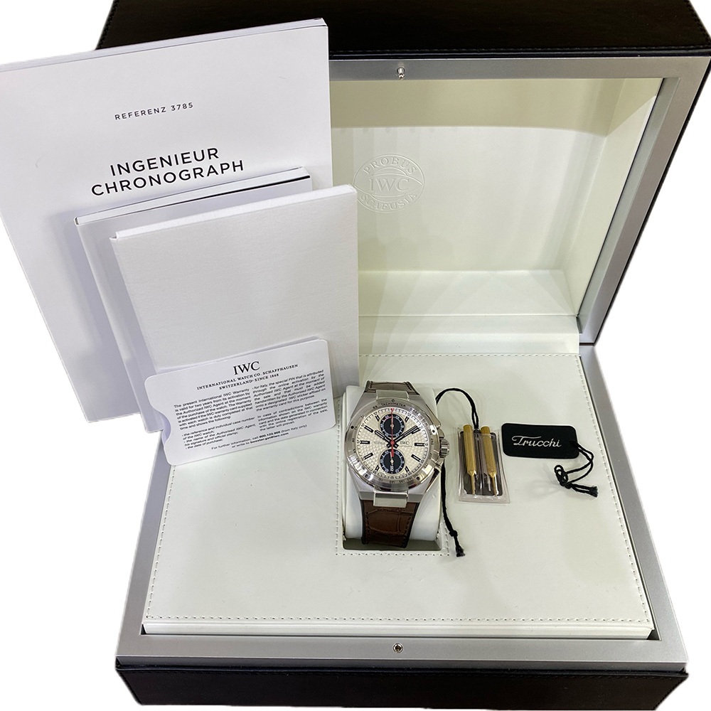 IWC Ingenieur Chronograph Stainless Steel Silver Dial IW378505 - Image 3