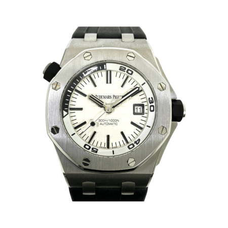 Audemars Piguet Royal Oak White Dial 15710ST.OO.A002CA.02 Bracelet