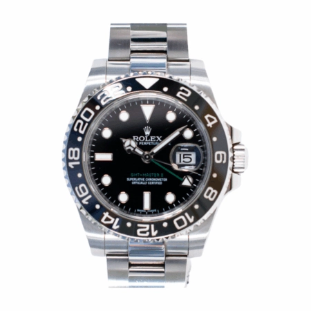 Rolex GMT-Master II Stainless Steel Black Dial 116710LN