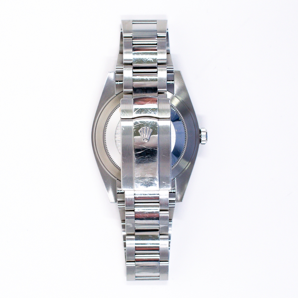 Rolex Datejust 41 Stainless Steel Blue Stick Dial 126300
