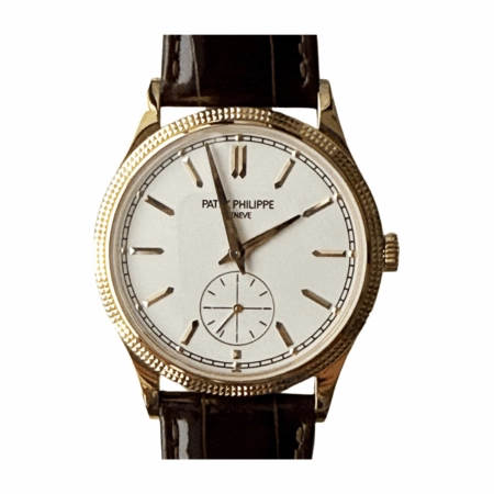 Patek Philippe Calatrava Rose Gold White Dial 6119R-001