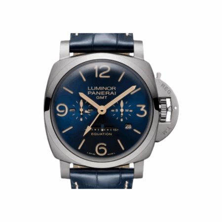 Panerai Luminor Equation Of Time Boutique Edition Titanium Blue Arabic Dial PAM00670